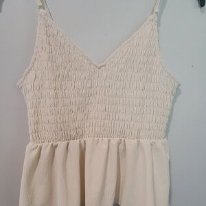 Elegant Cream Women's Top By Wishlist Apperal